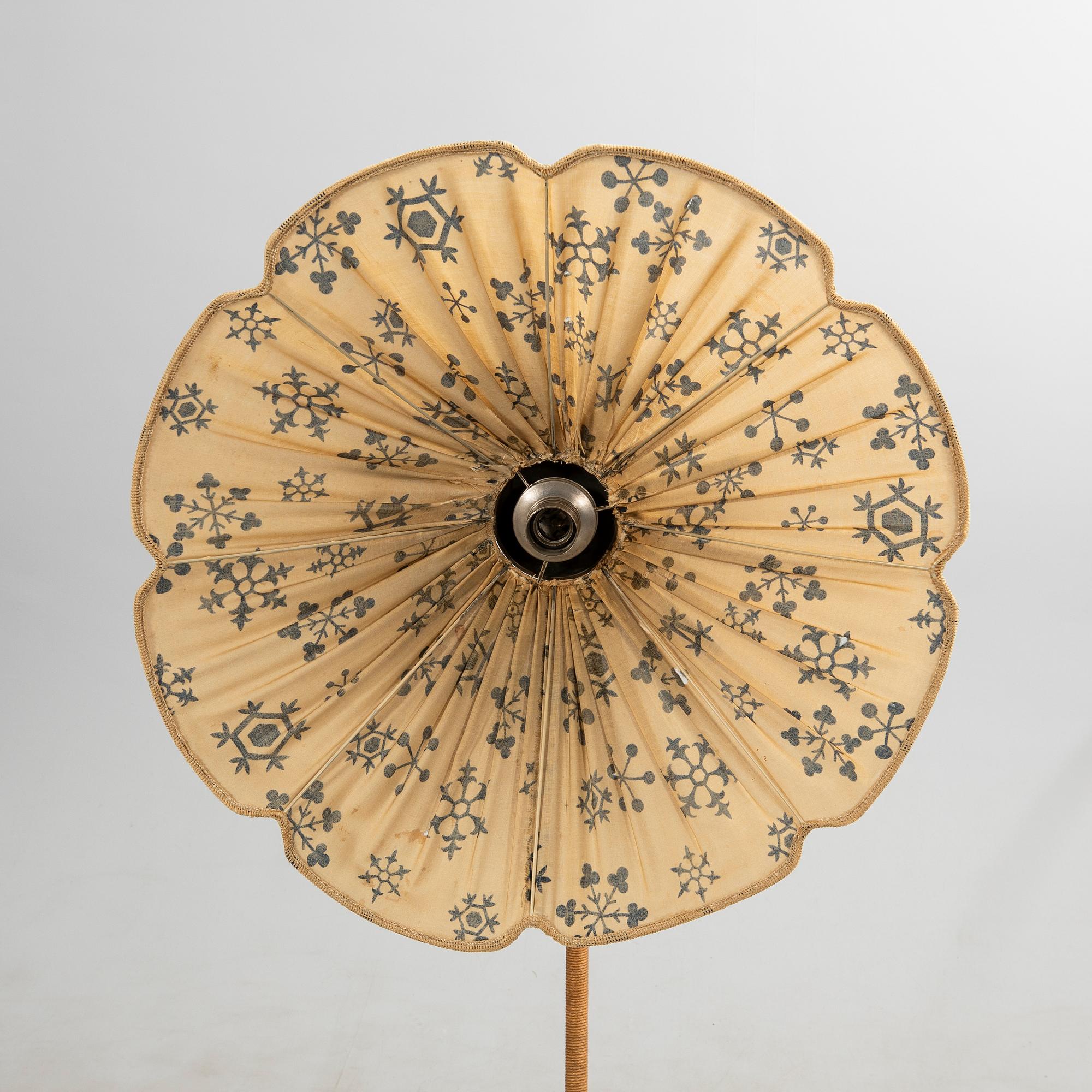 Floor lamp, Swedish Modern, circa the mid-20th century.