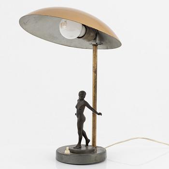 A Art Deco table light, 1930's.