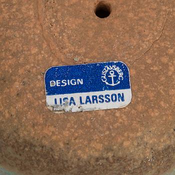 Lisa Larson, a set of two ceramic figurines, Gustavsberg, Sweden.