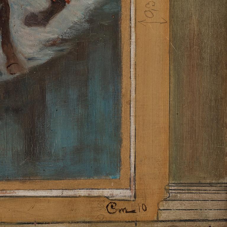Gustaf Cederström, Skisser till monumentalmålningar i Riddarhusets trapphall, Stockholm.