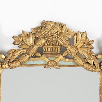 Spegel, Louis XVI, Frankrike, 1700-talets slut.