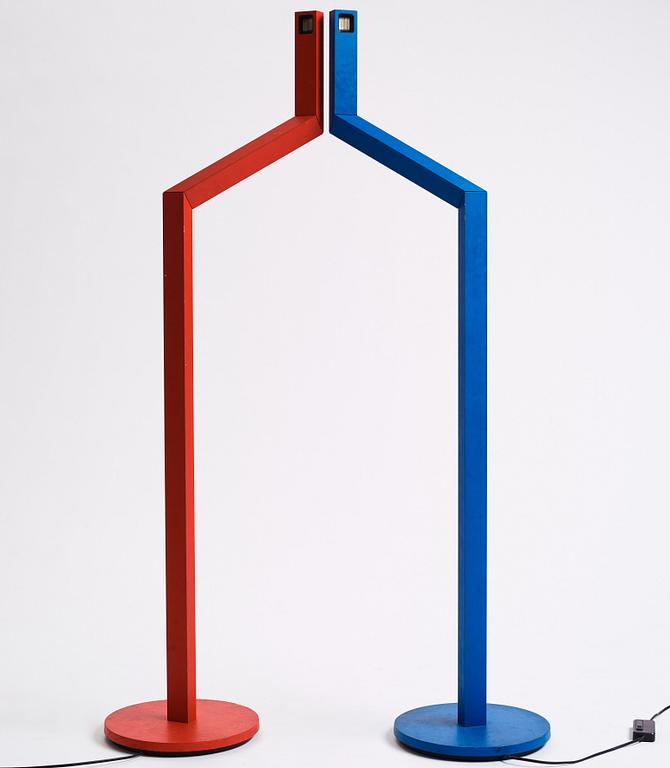 Lirio by Philips, "Nick-Knack", two floorlamps, The Netherlands, 21st Centiury.