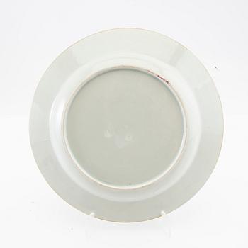 Plate China Yongzheng (1723-35) porcelain.