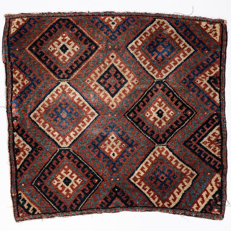 Textil, Jaff, Kakasus, ca 51 x 46 cm.