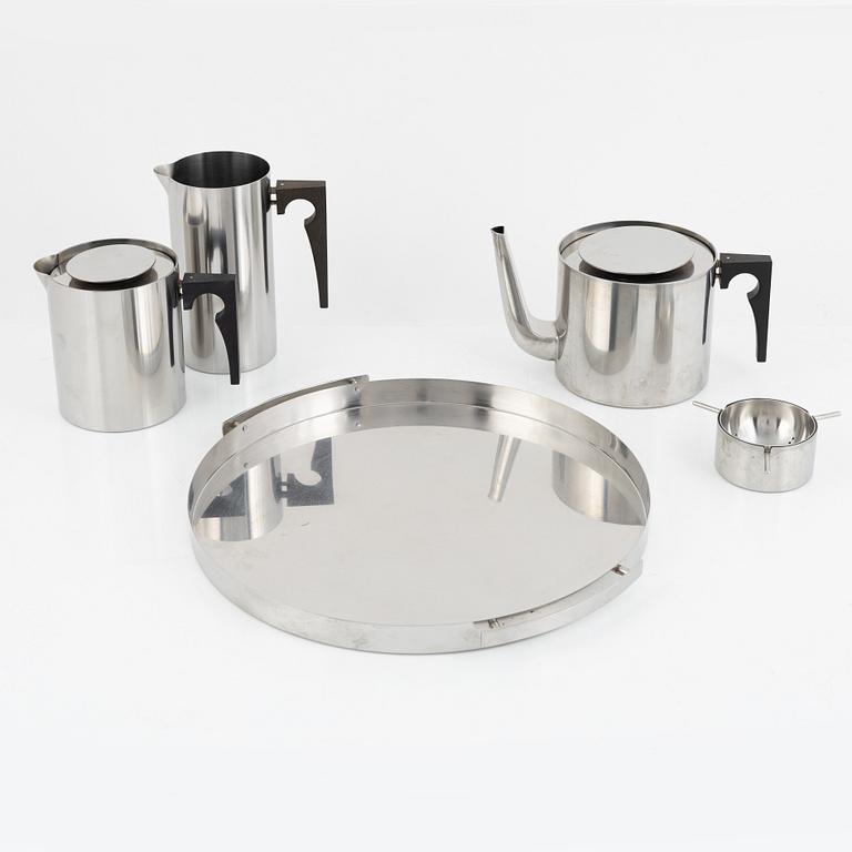 Arne Jacobsen, 5 delar, "Cylinda-Line", Stelton, Danmark.