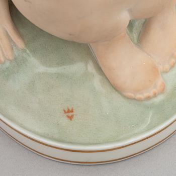 Gerhard Henning, a porcelain figurine, Royal Copenhagen, Denmark, first half of the 20th century.