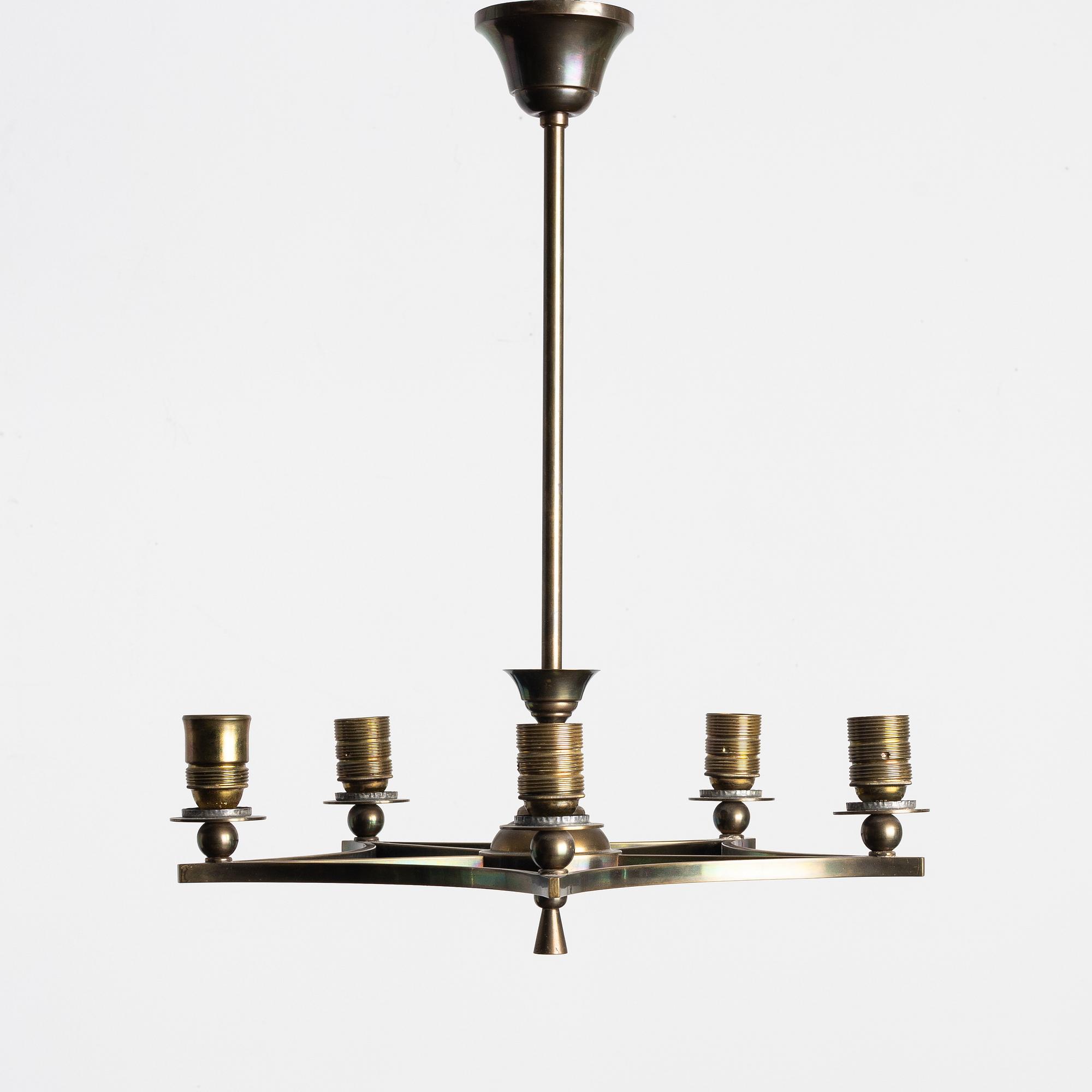 Taklampa, 1920/30-tal.