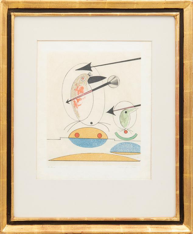 Max Ernst, Untitled from Oiseaux en Peril.