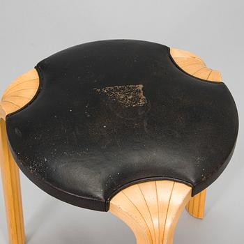 Alvar Aalto, a 1970s 'X600' stool for Artek.