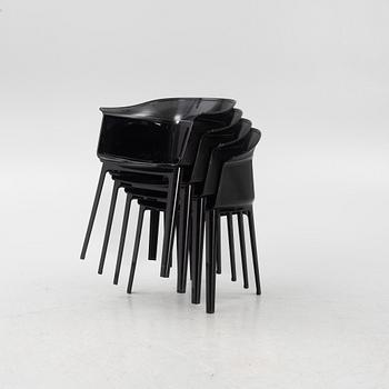 Ronan & Erwan Bouroullec, a set of four 'Papyrus' chairs, Kartell, Italy.