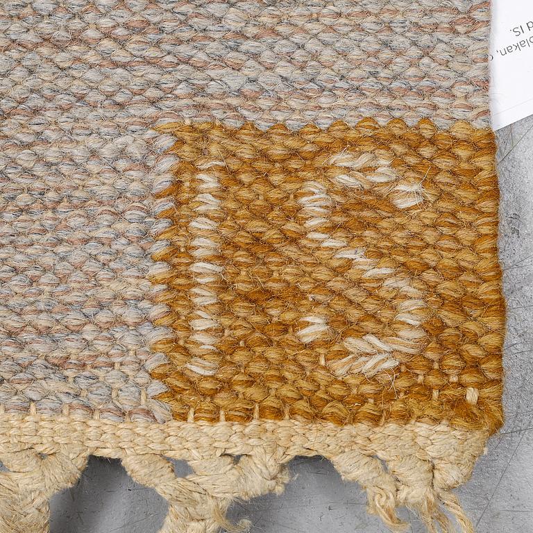 Ingegerd Silow, a carpet, flat weave, ca 240 x 175,5 cm, signed IS.
