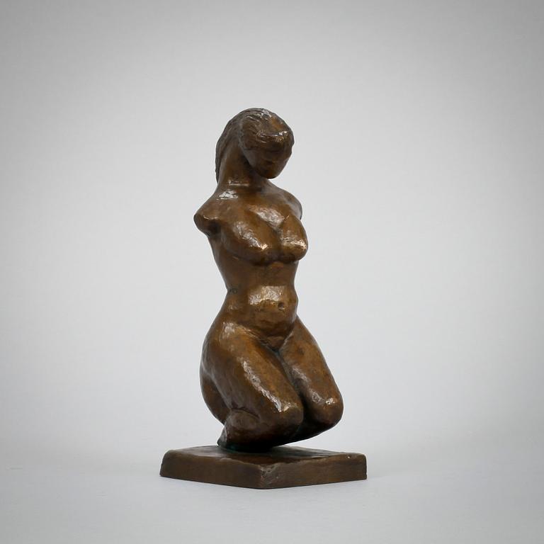 ERIC DEMUTH, skulptur, brons, sign, numr 2-10.