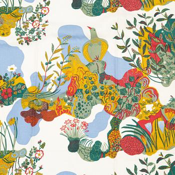 Josef Frank, three curtains, 'Anakreon', Svenskt Tenn.