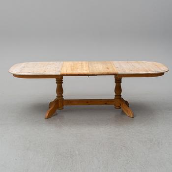 A danish pine table from the second half of the 20th century.