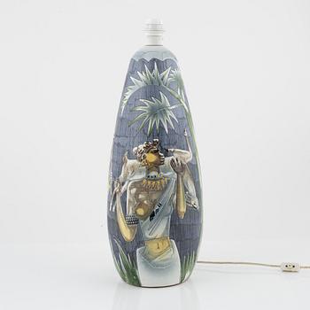 Marian Zawadzki, a ceramic floor light from Tilgmans Keramik.
