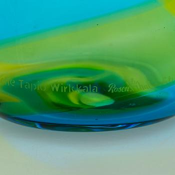 Tapio Wirkkala, A 'Coreano' glass carafe for Rosenthal 1979.