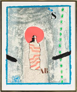 JAMES COIGNARD, carborundumetsningar, 2st, sign o numr.