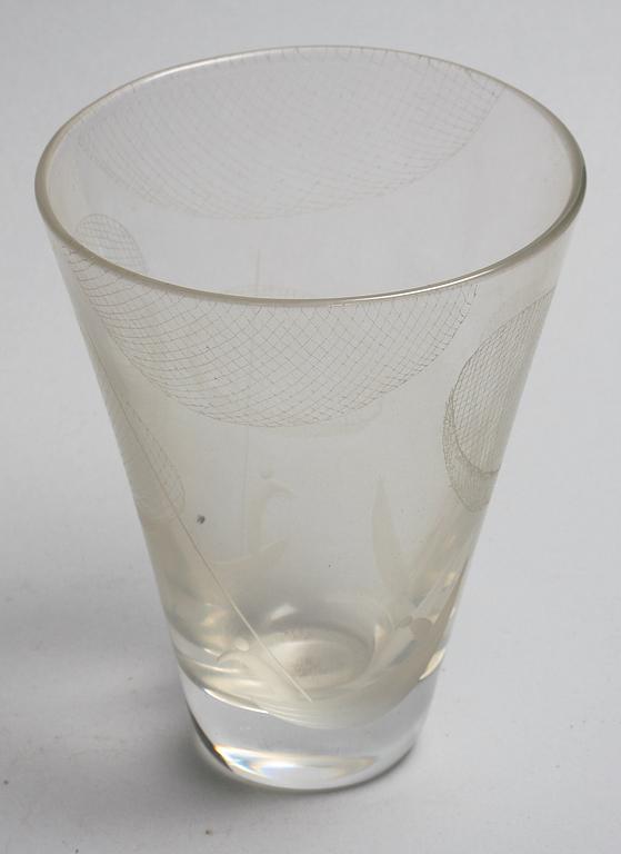 VAS, glas. Vicke Lindstrand, Kosta.