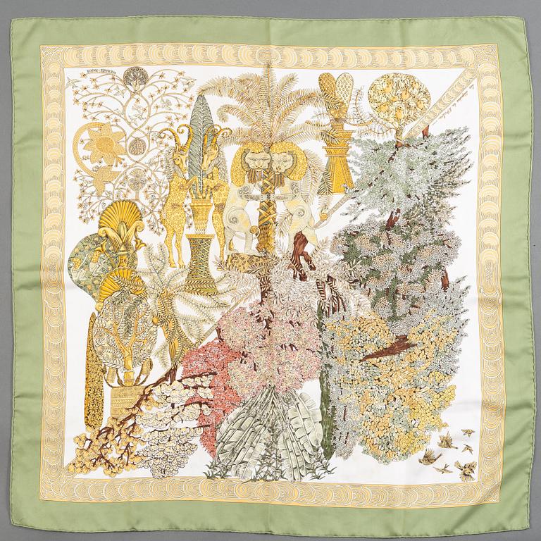 Hermès, scarf, "The Legends of the Tree".