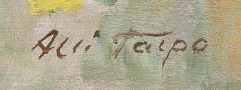ALLI TALPO, oil on canvas, signed.