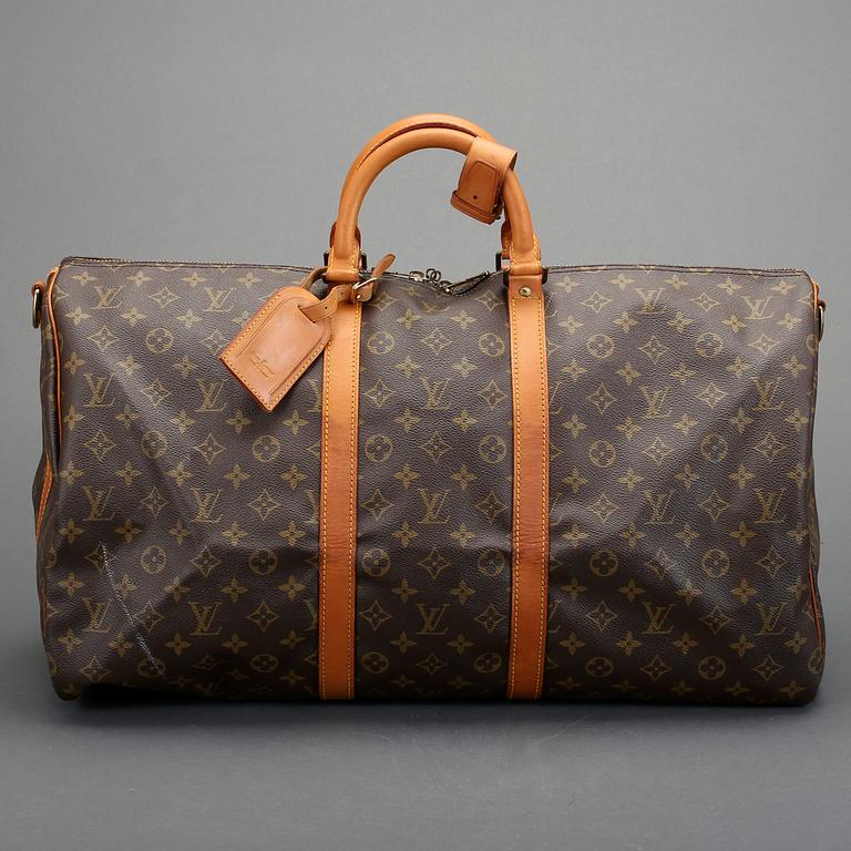 WEEKENDBAG, "Keepall Bandouliere 55", Louis Vuitton .
