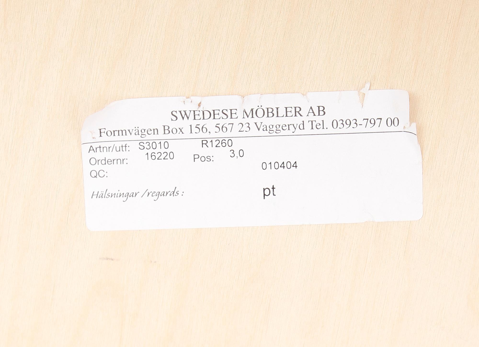 PALL, "Lamino", Yngve Ekström, Swedese, 2000-tal.
