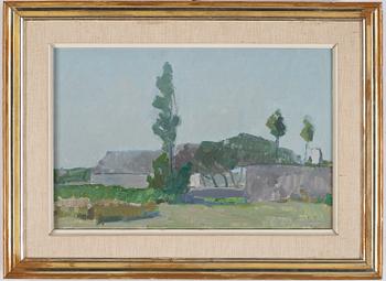 Björn Hallström, oil on canvas, signed and dated 1948 verso.