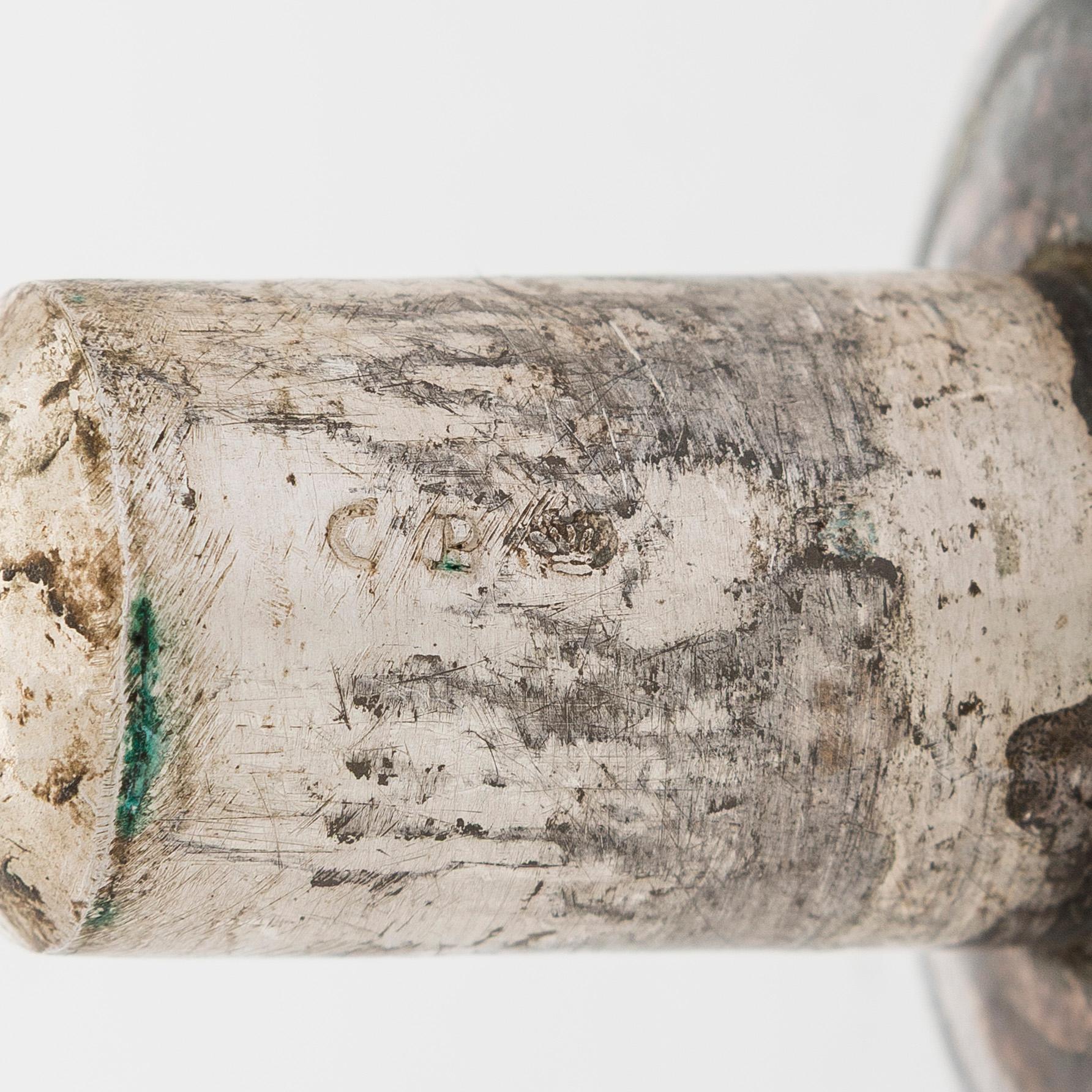 Jacob Herman Lundström, kynttilänjalkapari, Kuopio 1824.