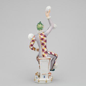 FIGURIN, porslin, Meissen, 1900-tal.