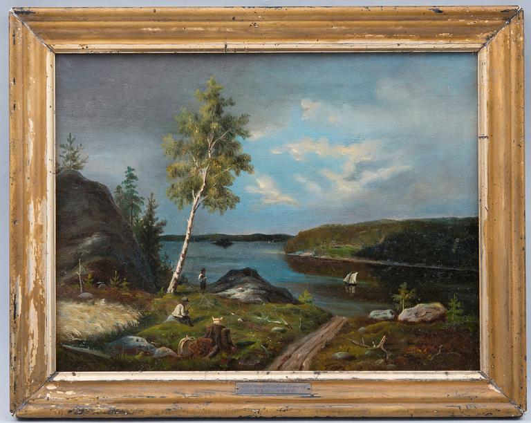 Werner Holmberg, VIEW FROM PIELISJÄRVI.