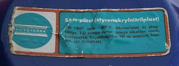 SKÅLAR, 12 st, plast, Sigvard Bernadotte för Husqvarna.