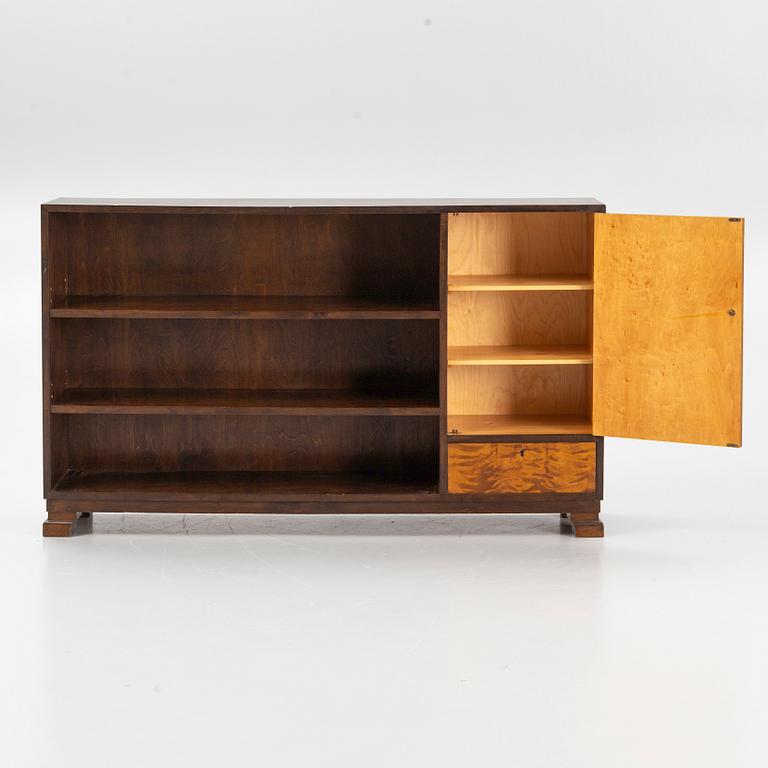 Bookshelf, 1930s.