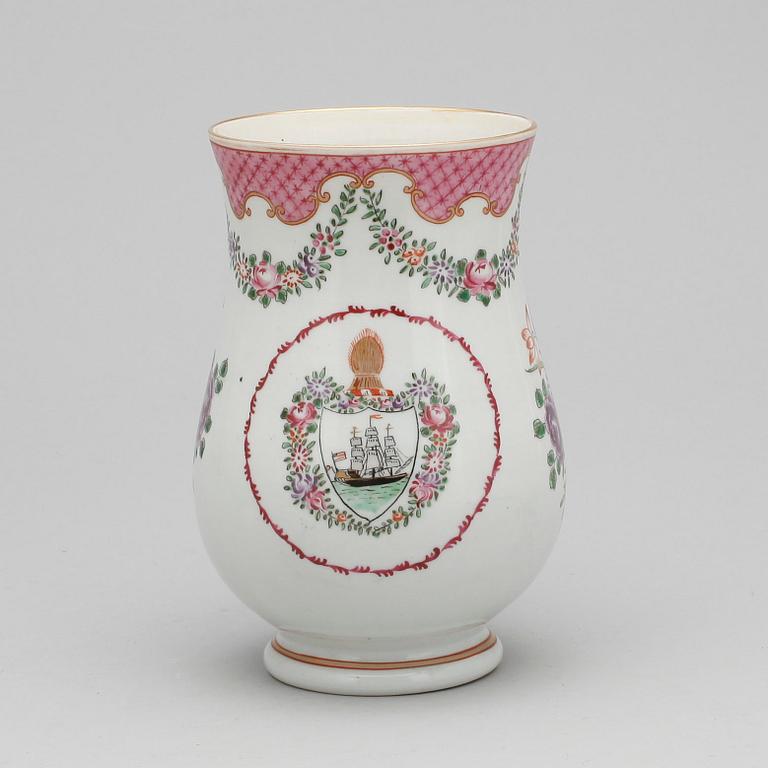 MUGG, porslin, möjligen Samson, Frankrike, 1800-talets slut.