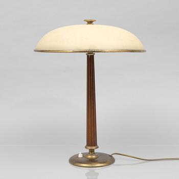 Erik Tidstrand eller Bertil Brisborg, a model "30246" table lamp, Nordiska Kompaniet, 1940's.