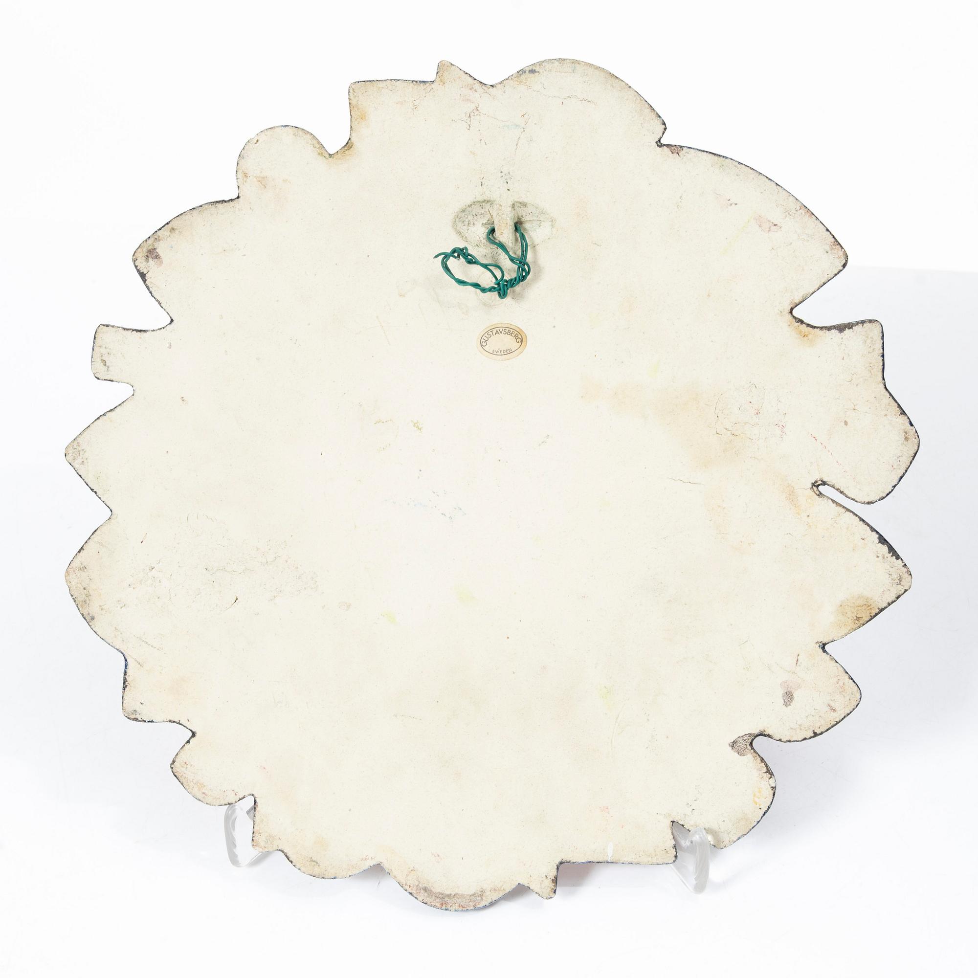 Britt-Louise Sundell, a stoneware wall sculpture, Gustavsberg.