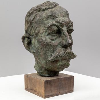 NILS OLSSON, sculpture bronze, signed.