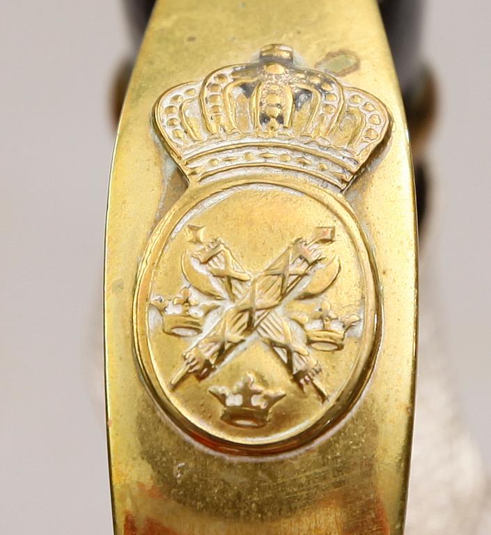 POLISSABEL, 1900-talets första hälft.