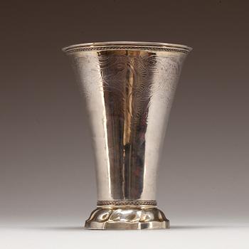POKALVAS, silver. Mikael Nyberg 1786. Stockholm.