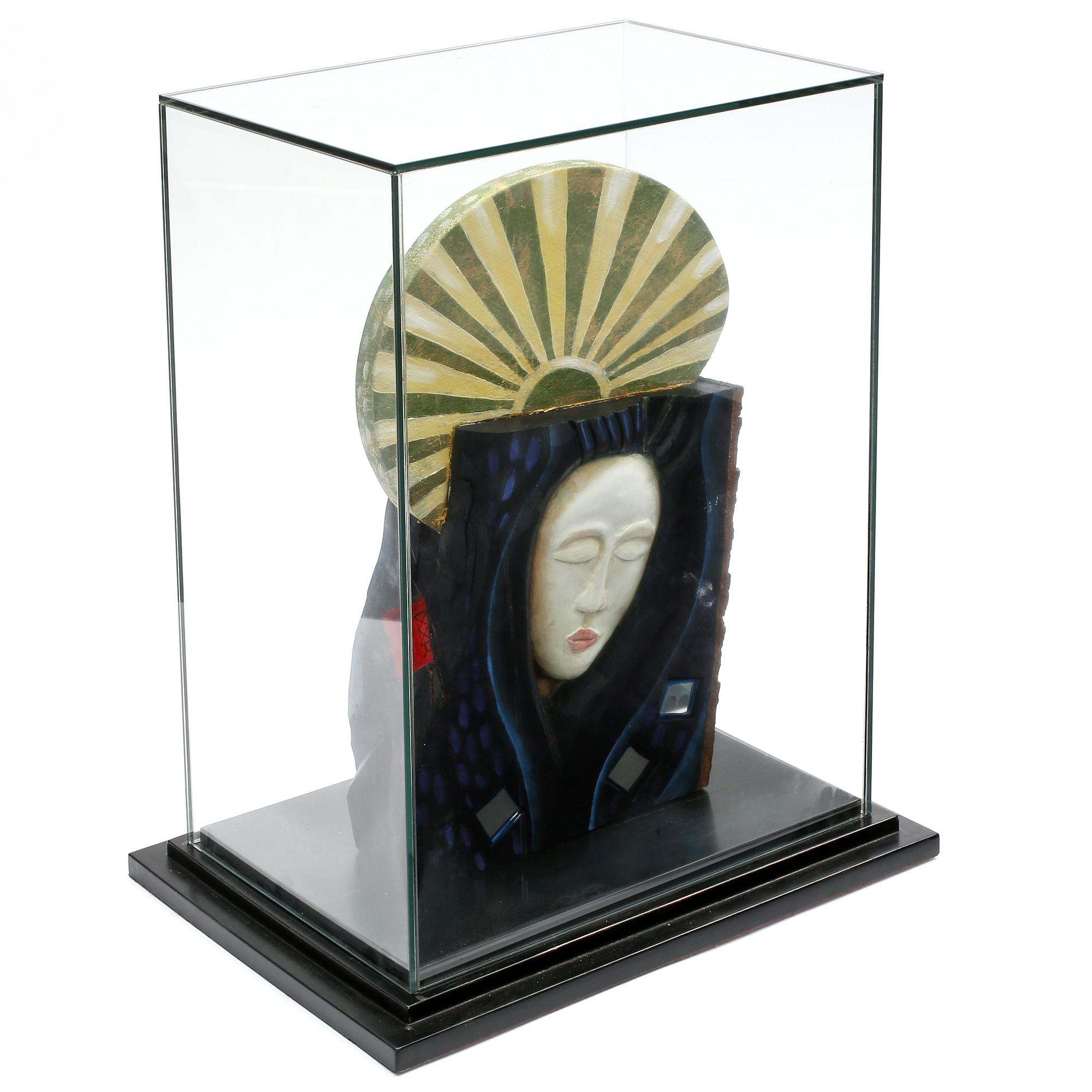 STEFAN IGELSTRÖM, skulptur, trä, signerad och daterad 88.