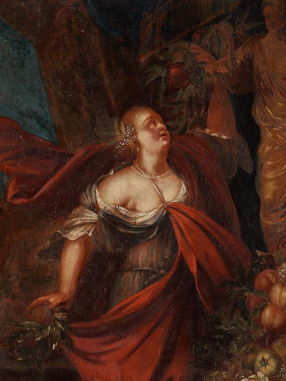 Abraham Brueghel, hans krets, Allegori över sommaren.