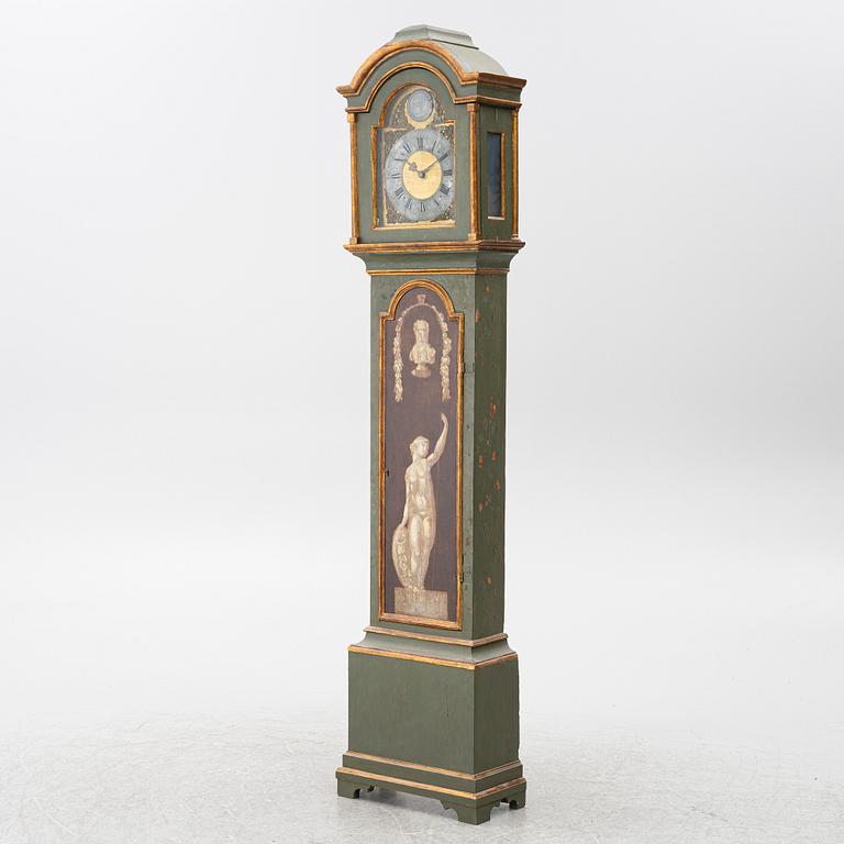 A longcase clock by W. Barrow (watchmaker in London 1700-36).