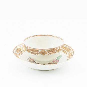 Cup with saucer, Chinese porcelain from the 18th century.