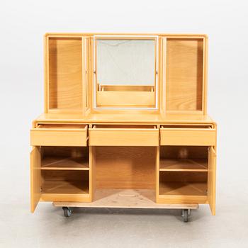 Bedroom furniture set, 4 pieces, late 20th century.