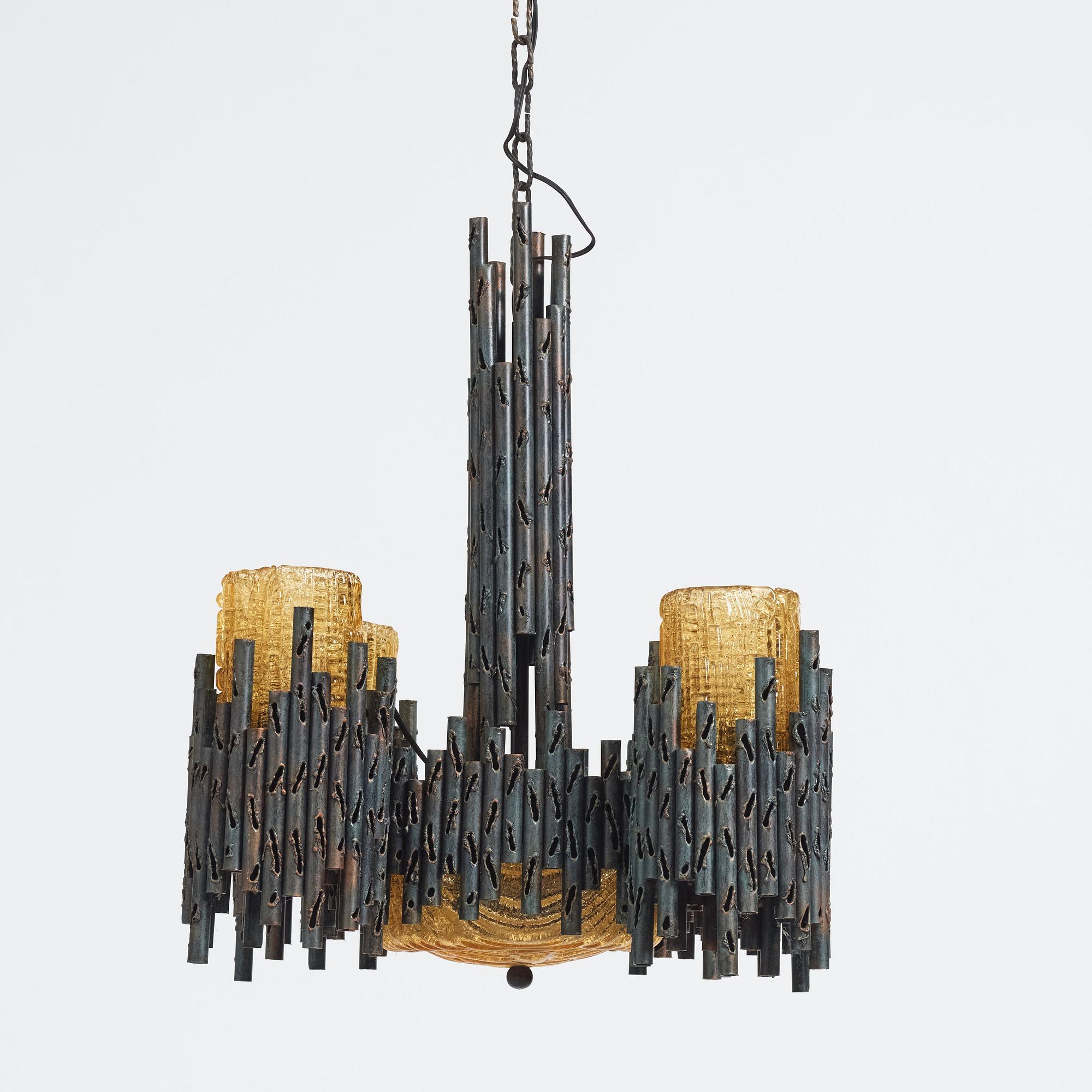 Marcello Fantoni, a ceiling lamp, Fantoni Studio, Firenze, 1960s.