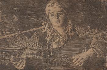 Anders Zorn, "Ols Maria".