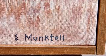 MUNKTELL-KYLBERG, ELSA, olja på duk. Sign.