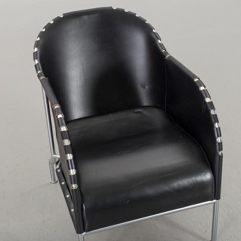 A MATS THESELIUS "BRUNO" ARMCHAIR, by Källemo AB Värnamo Sweden.