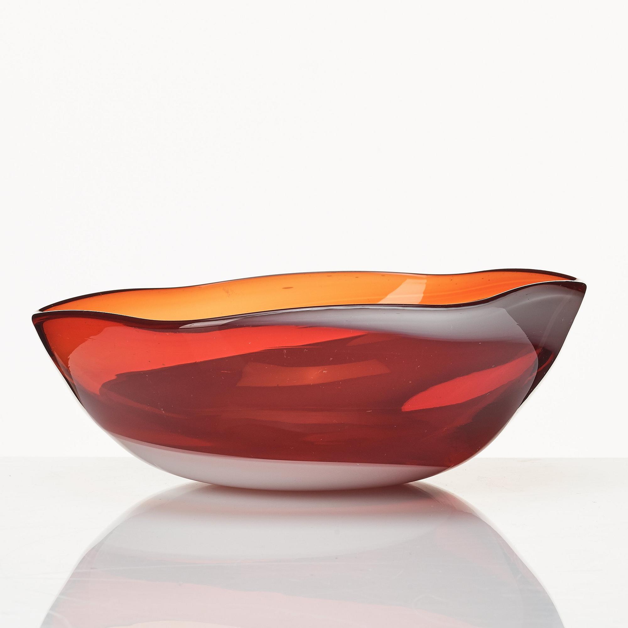 Venini, skål, Italien, 1950-60-tal.