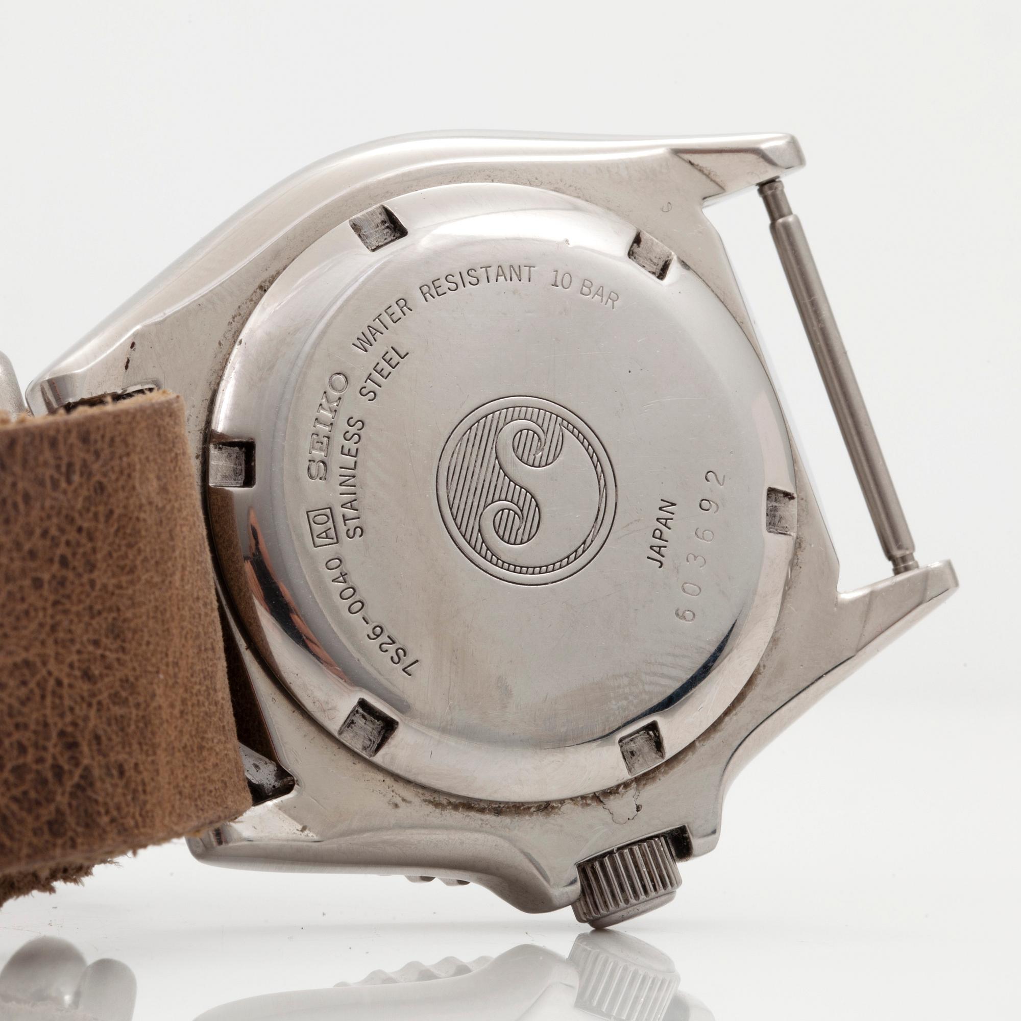 SEIKO, wristwatch, 40 mm,