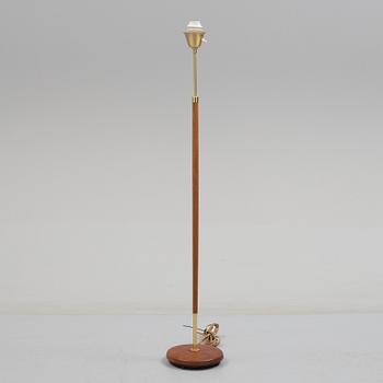 A teak standard light from AB Armaturhantverk, Göteborg, 1950's/60's.